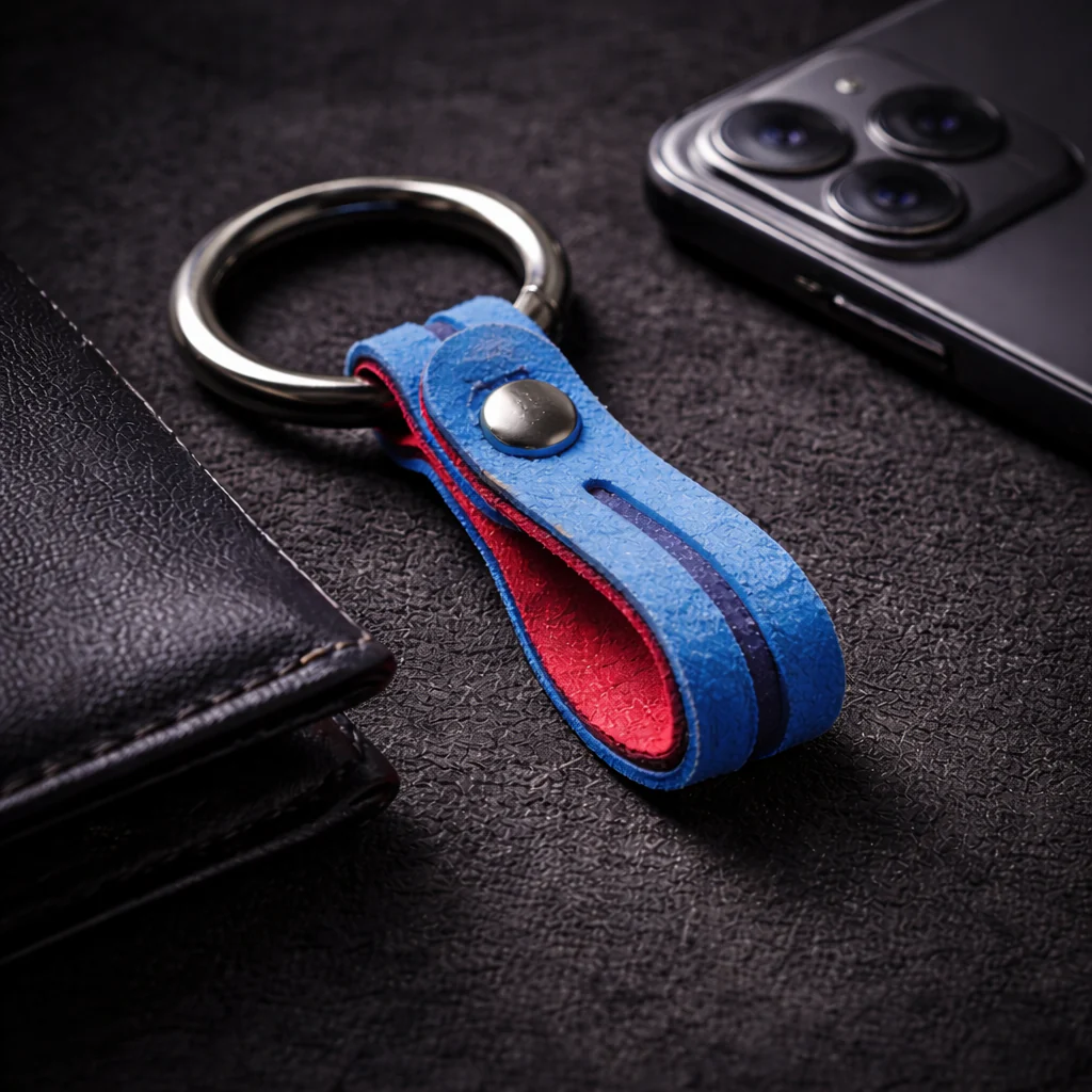 M Color Alcantara Key Ring