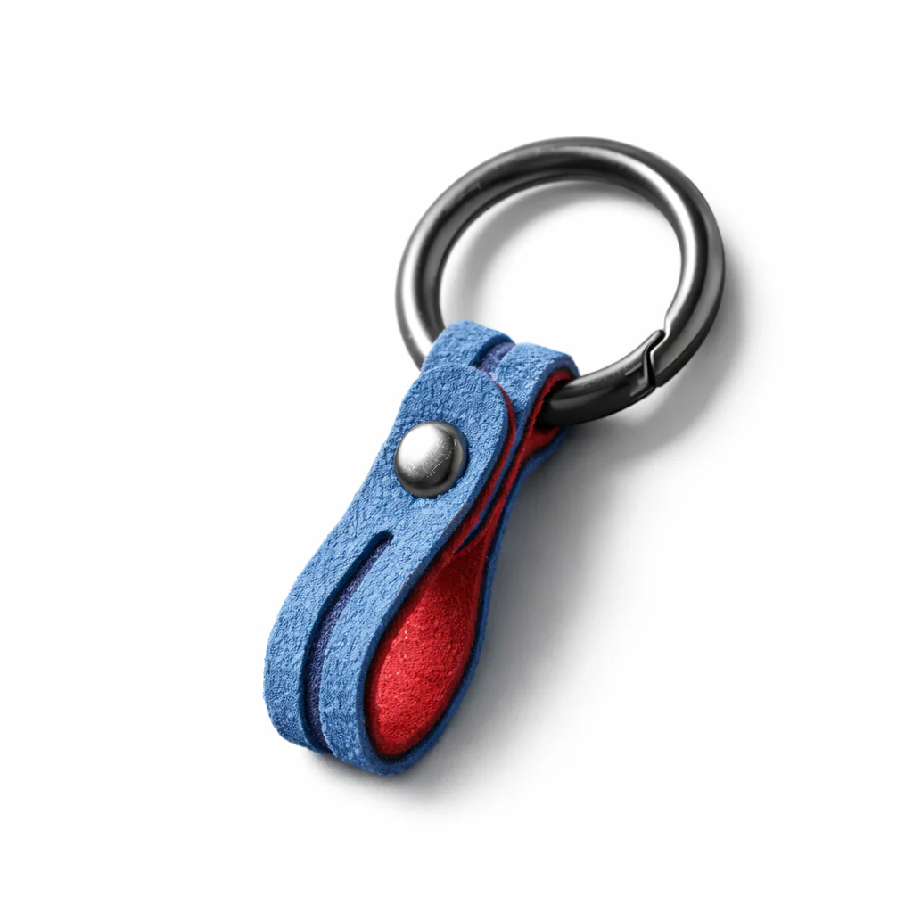 M Color Alcantara Key Ring - Image 3