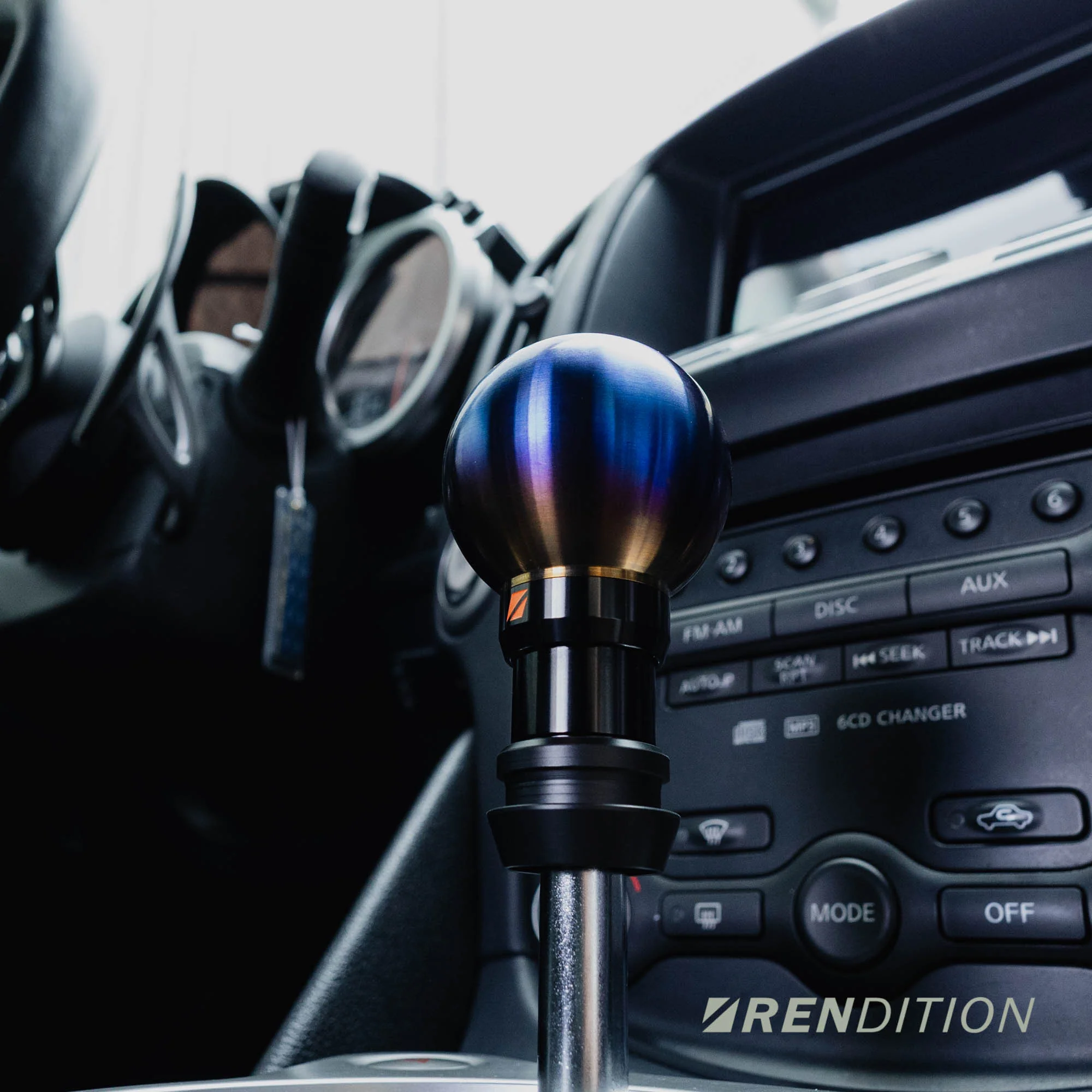 Rendition Billet Automatic Shift Knob for Nissan, Toyota, Honda, and Infiniti - Image 13