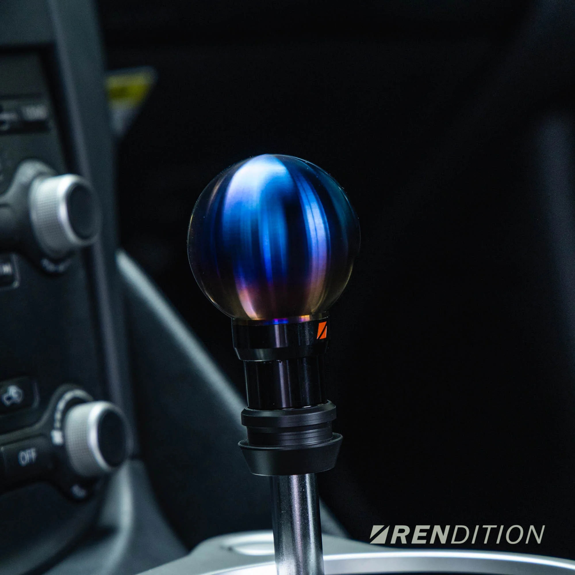 Rendition Billet Automatic Shift Knob for Nissan, Toyota, Honda, and Infiniti - Image 3