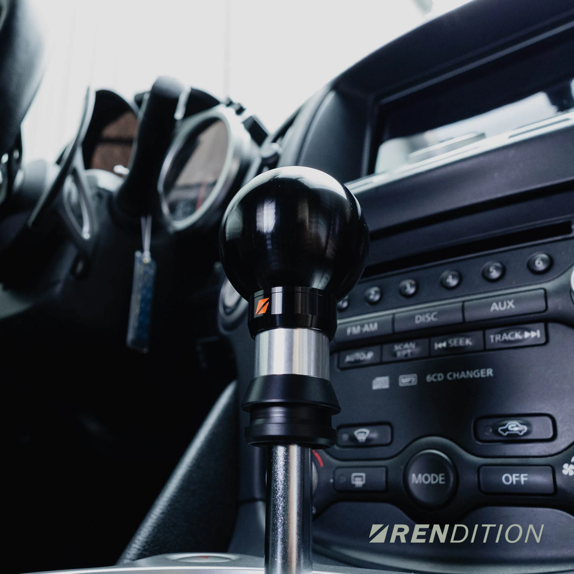 Rendition Billet Automatic Shift Knob for Nissan, Toyota, Honda, and Infiniti - Image 4