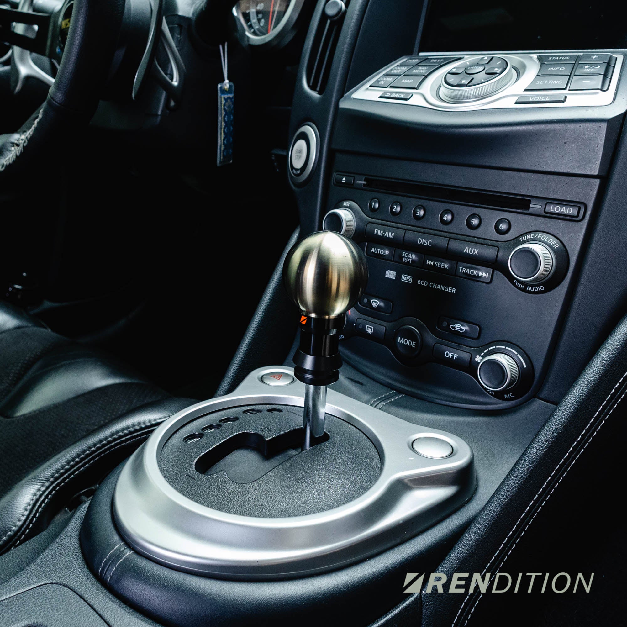 Rendition Billet Automatic Shift Knob for Nissan, Toyota, Honda, and Infiniti - Image 6