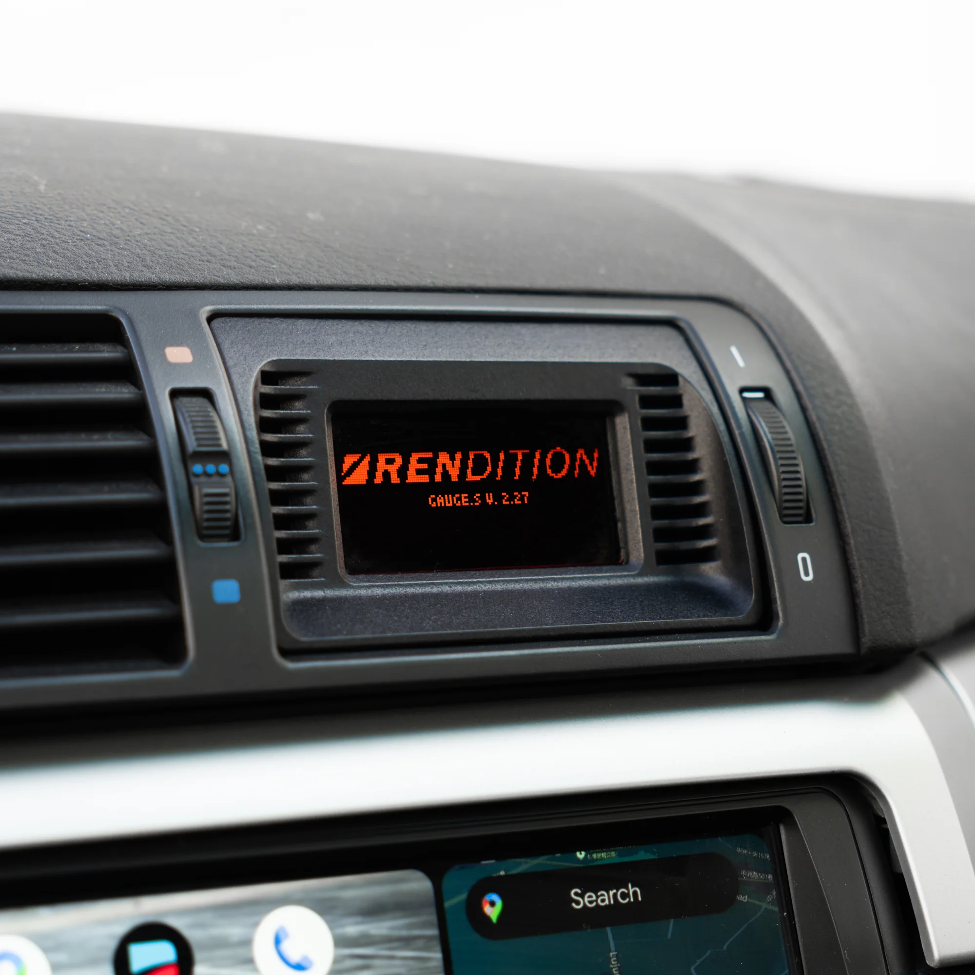 Rendition Gauge.S – Center Vent Digital Gauge for BMW E39 & E46 - Image 4