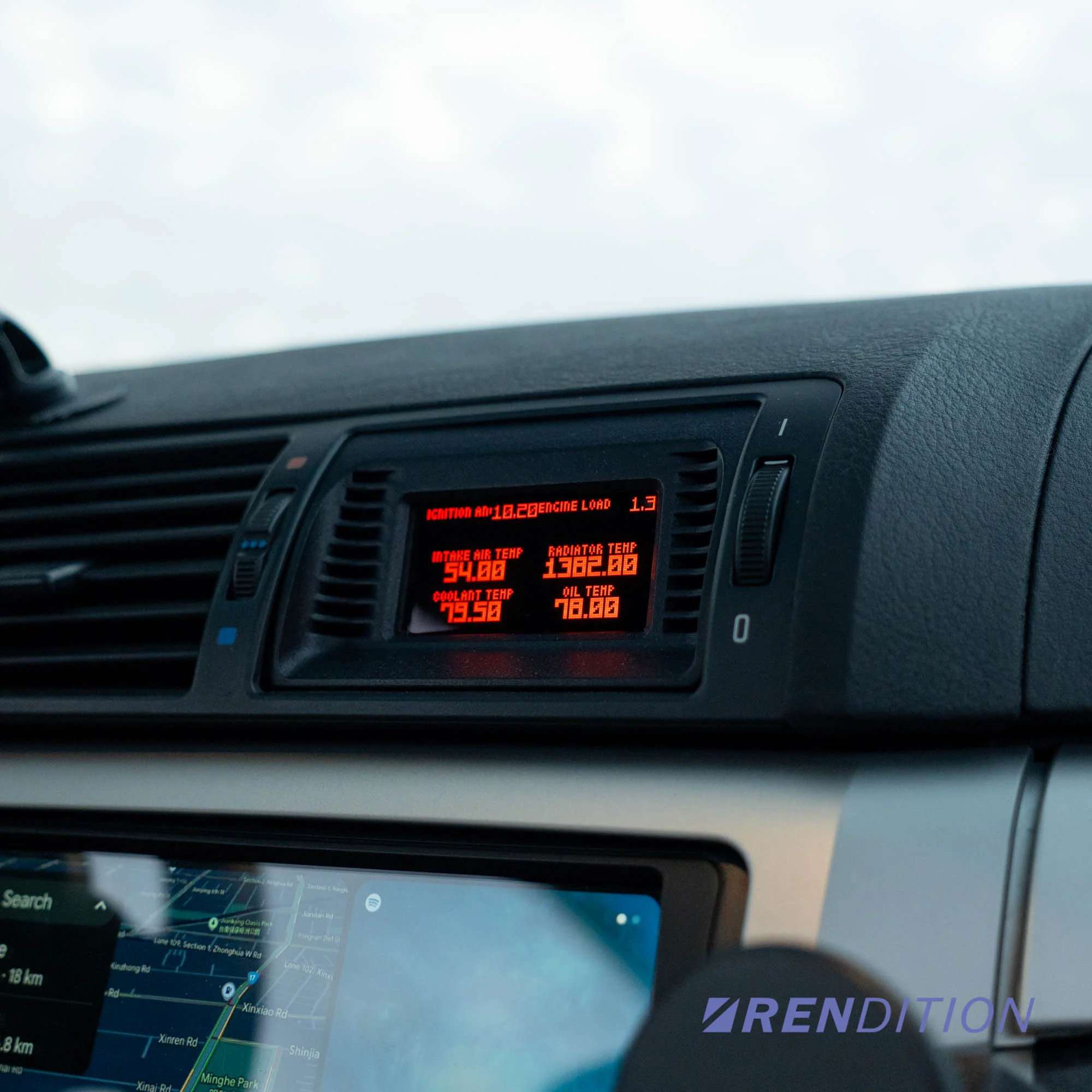 Rendition Gauge.S – Center Vent Digital Gauge for BMW E39 & E46 - Image 9