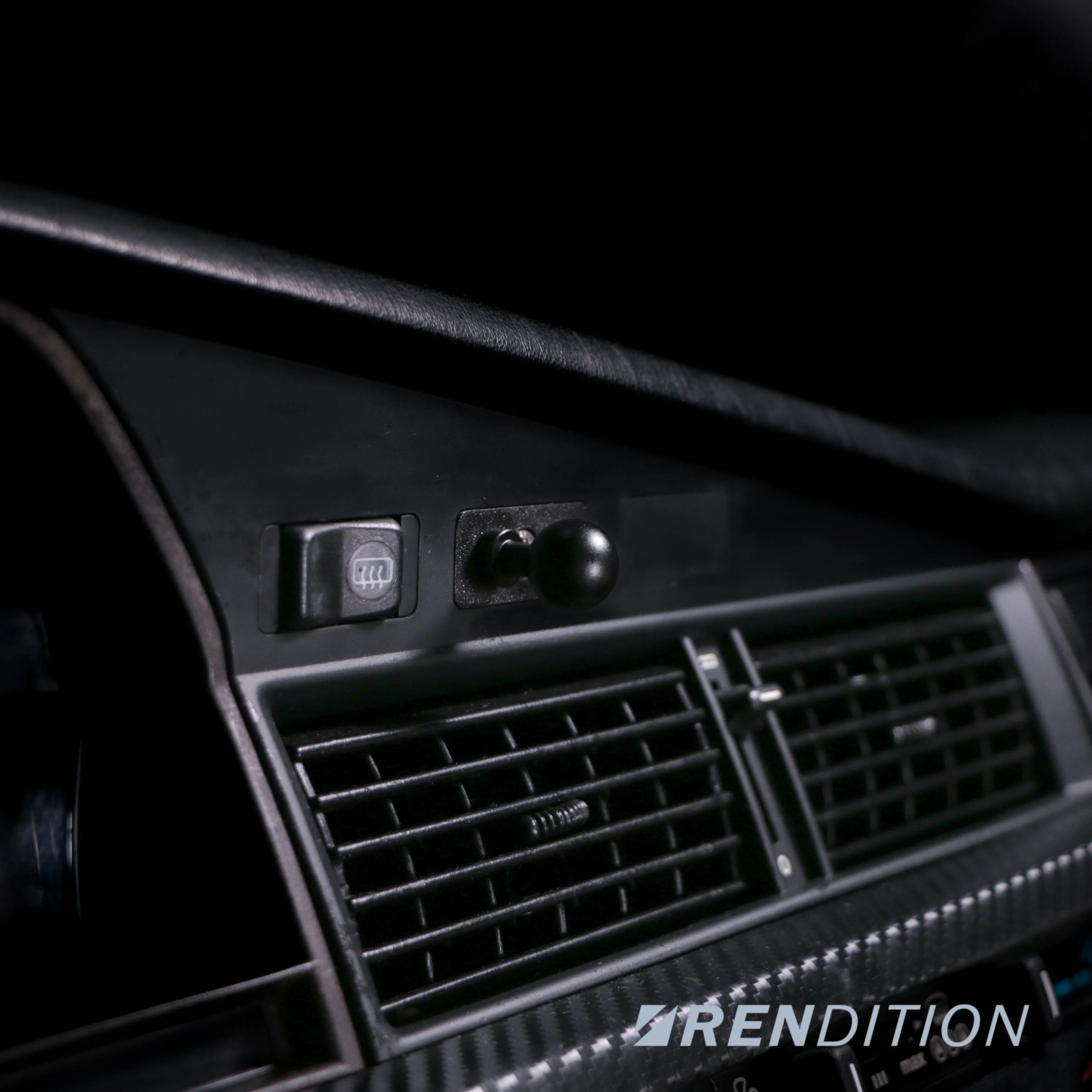 M-Benz W201 Phone Mount - Image 3